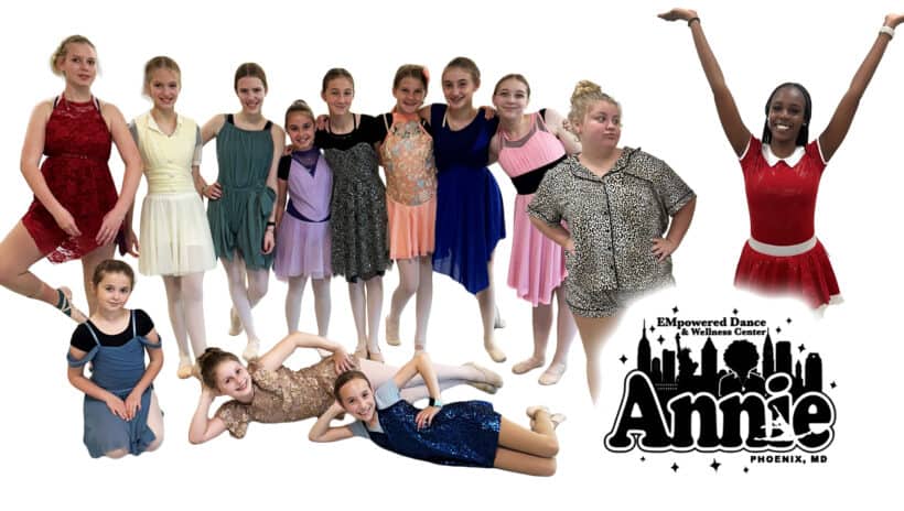 youth dancers present annie musical